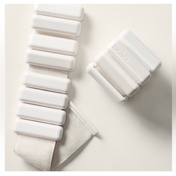 NEW BALA 2 Pound Bangles in Bone White Wrist Weights Pilates Yoga Viral - Picture 6 of 13